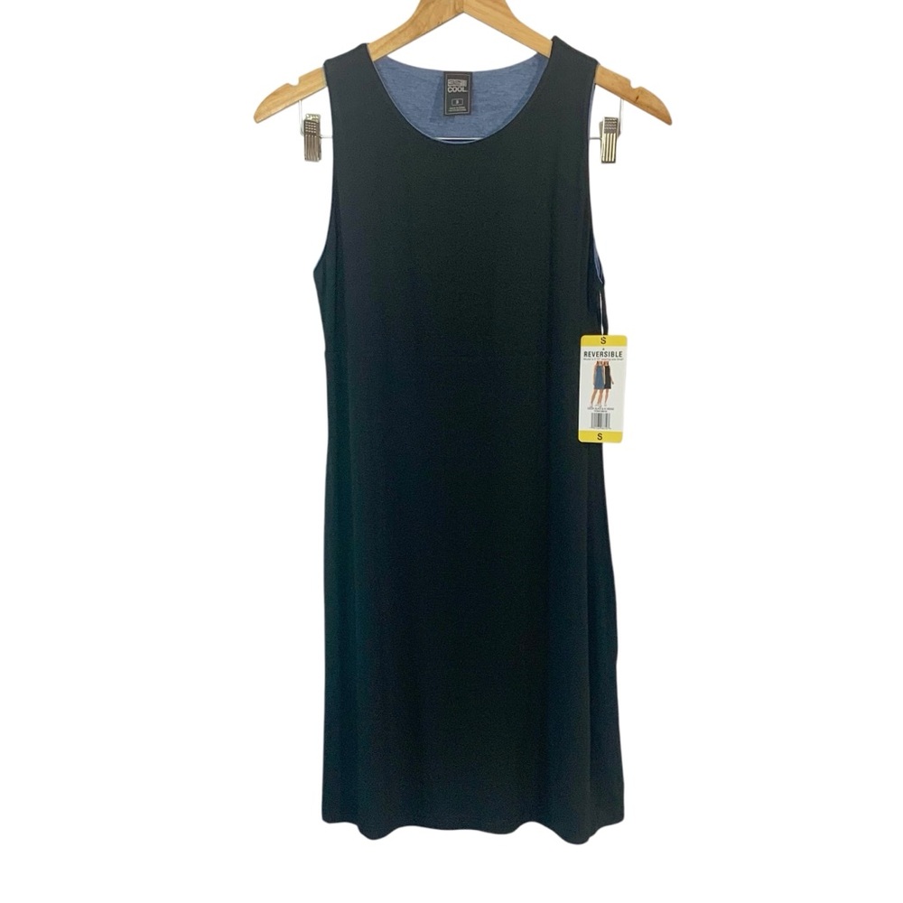 32 DEGREES Reversible Black & Blue Sleeveless Athletic Dress Sz S